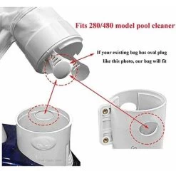 Momo Sacs Pour Nettoyeur De Piscine En Nylon, Remplacement De Sac Zipper Pour Polaris 280 & 480 Sac De Filtration Universel Pour Sac De Nettoyage 280 Sacs De Rechange Polaris 11 Momo Sacs Pour Nettoyeur De Piscine En Nylon, Remplacement De Sac Zipper Pour Polaris 280 & 480 Sac De Filtration Universel Pour Sac De Nettoyage 280 Sacs De Rechange Polaris -Piscine Soldes 100094955 5