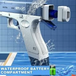 Pistolet à Eau électrique Pour Enfants Et Adultes - Pistolet à Eau - Jouets En Plastique Pour Pistolet à Eau - Portée Jusqu'à 32ft - Super One Touch Auto Water Gun 434CC Size Blue 10 Pistolet à Eau électrique Pour Enfants Et Adultes - Pistolet à Eau - Jouets En Plastique Pour Pistolet à Eau - Portée Jusqu'à 32ft - Super One Touch Auto Water Gun 434CC Size Blue -Piscine Soldes 100277127 4