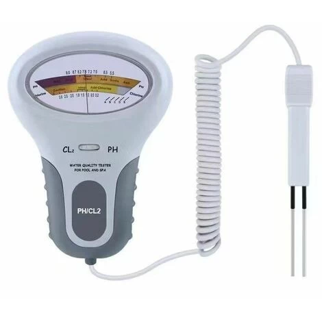 PC102 CL2 & PH Détecteur De Qualité De L'eau De Piscine PH Analyseur De Qualité De L'eau Portable Testeur De Chlore Résiduel De Piscine 3 PC102 CL2 & PH Détecteur De Qualité De L'eau De Piscine PH Analyseur De Qualité De L'eau Portable Testeur De Chlore Résiduel De Piscine