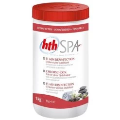 HTH Spa - Flash Désinfection En Poudre 1kg