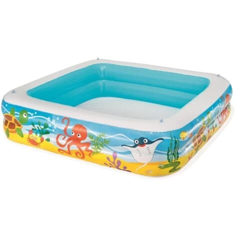 Piscine Avec Auvent 140 X 140 X 114 Cm Bleu 52192 Bestway 7 Piscine Avec Auvent 140 X 140 X 114 Cm Bleu 52192 Bestway – Image 5