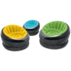 Fauteuil Gonflable Intex Empire Chair - 112 - Vert -Piscine Soldes 11651786 2