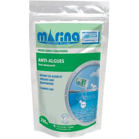 Marina - Anti-algues Liquide Unidose 250 Ml 4 Marina - Anti-algues Liquide Unidose 250 Ml – Image 2
