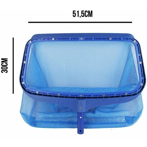 Tête D'épuisette De Fond Premium Bleu Pour Piscine Adaptable Sur Manche Standard Ou Télescopique - Linxor 4 Tête D'épuisette De Fond Premium Bleu Pour Piscine Adaptable Sur Manche Standard Ou Télescopique - Linxor – Image 2