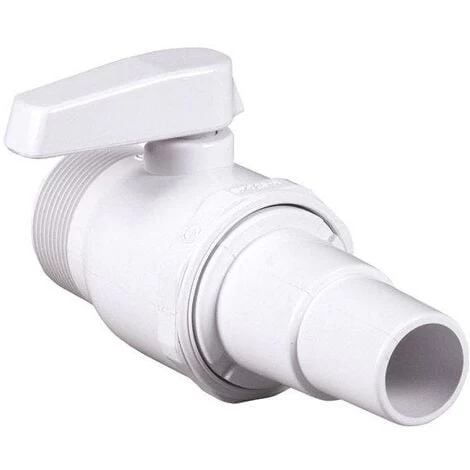 Vanne D'arrêt Pour Filtration De Piscine. 3 Vanne D'arrêt Pour Filtration De Piscine.