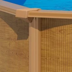 Piscine Hors Sol Acier Ronde Ø 3,65 X 1,20 M Aspect Bois CANYON 10 Piscine Hors Sol Acier Ronde Ø 3,65 X 1,20 M Aspect Bois CANYON -Piscine Soldes 13140327 4