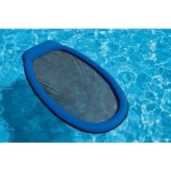 Matelas Gonflable Piscine Intex Semi Immergé Maille - 178 X 84 Cm - Bleu