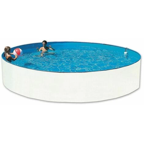Piscine Métal Ronde Blanche Ø 4,6 X 0,90 M Pour Enfants 3 Piscine Métal Ronde Blanche Ø 4,6 X 0,90 M Pour Enfants