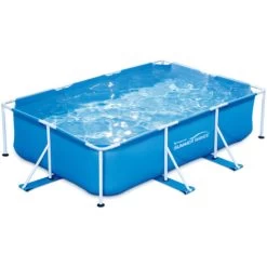 Piscine Tubulaire Rectangulaire 3 X 2M H : 0.75m Summer Waves -Piscine Soldes 13400612 4