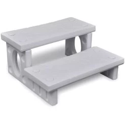 VIDAXL Marches De Spa Blanc