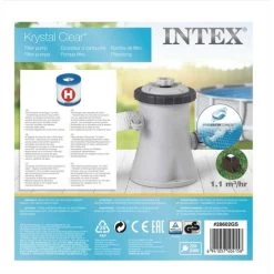 VIDAXL Intex Pompe Filtrante à Cartouche 1250 L / H 28602GS - Gris - Accessoires Pour Piscines Et Spas - Filtres Pour Piscines Et Spas - Gris -Piscine Soldes 14282454 5