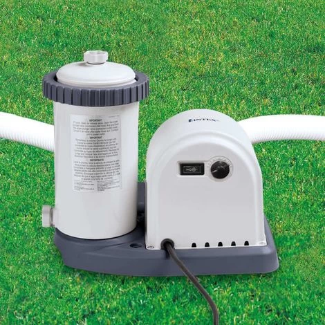 VIDAXL Intex Pompe Filtrante à Cartouche 5678 L / H 28636GS - Gris - Accessoires Pour Piscines Et Spas - Filtres Pour Piscines Et Spas - Gris 4 VIDAXL Intex Pompe Filtrante à Cartouche 5678 L / H 28636GS - Gris - Accessoires Pour Piscines Et Spas - Filtres Pour Piscines Et Spas - Gris – Image 2