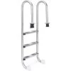 COSTWAY Échelle De Piscine à 3 Marches 1,32m Échelle De Sécurité Pour Piscine En 304 Acier Inoxydable Échelle De Marche -Piscine Soldes 14984126 1