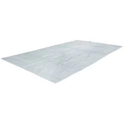 Kit Grande Piscine Tubulaire - Topaze Grise - Piscine Rectangulaire 4x2m Avec Pompe De Filtration. Bâche De Protection. Tapis De Sol Et échelle. Piscine Hors Sol Armature Acier -Piscine Soldes 1507665 4