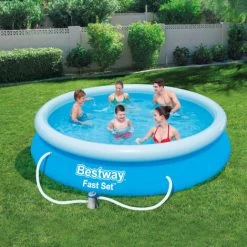 Piscine Autoportante Bestway Fast Set 366x76 Cm Filtre à Cartouche De 1.249 Litres/heure -Piscine Soldes 15545352 2