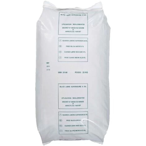 Sable Pour Filtration 0.6-1.6mm 25kg 3 Sable Pour Filtration 0.6-1.6mm 25kg