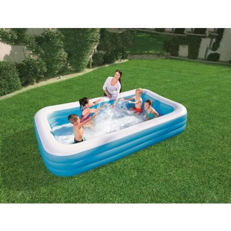 Bestway Piscine Familiale DELUXE 305 X 183 X 56 Cm 4 Bestway Piscine Familiale DELUXE 305 X 183 X 56 Cm – Image 2