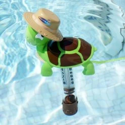 Thermomètre De Piscine 27 Cm Tortue KERLIS - Marron - Extérieur - Etanche -Piscine Soldes 17919689 3