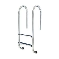 ECHELLE DROITE INOX 2 MARCHES ANTIDERAP FLEXINOX 87132023N