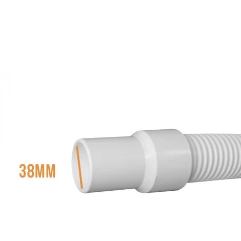 Tuyau Flottant 2 Embouts Pour Piscine - Diam 38 Mm - 4 M - Blanc - Linxor 5 Tuyau Flottant 2 Embouts Pour Piscine - Diam 38 Mm - 4 M - Blanc - Linxor – Image 3