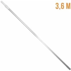 Manche Télescopique De 1.93 M à 3.60 M En Aluminium Pour épuisette, Balai, Brosse Etc... - Linxor -Piscine Soldes 18039143 4