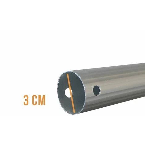 Manche Télescopique De 2.62 M à 7.20 M En Aluminium Pour épuisette, Balai, Brosse Etc... - Linxor 5 Manche Télescopique De 2.62 M à 7.20 M En Aluminium Pour épuisette, Balai, Brosse Etc... - Linxor – Image 3