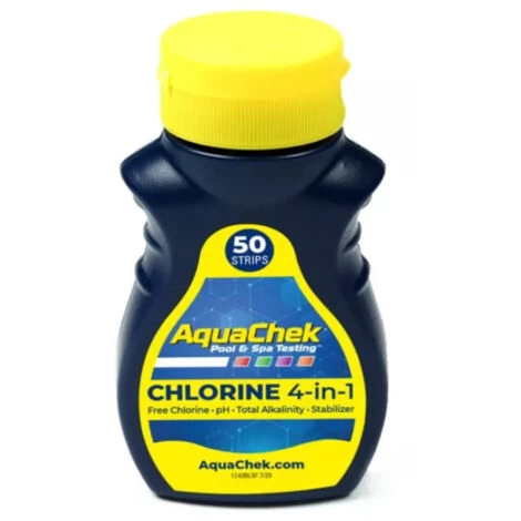 Lot De 2 AquaChek Testeur De Chlore Pour Piscine Et Spa, Lot De 50 Bandelettes - Aquachek 4 Lot De 2 AquaChek Testeur De Chlore Pour Piscine Et Spa, Lot De 50 Bandelettes - Aquachek – Image 2