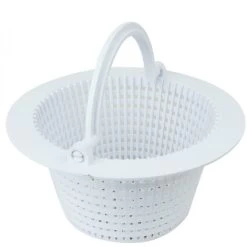 Panier Rond Pour Skimmer De Piscine Hors Sol - Diam 16 Cm - Blanc - Linxor