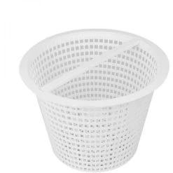 Panier Rond Pour Skimmer De Piscine - Diam 18.5 Cm - Blanc - Linxor
