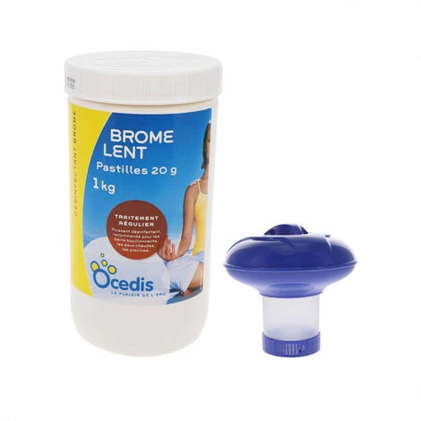 Kit De Traitement Ocedis Brome Lent + Diffuseur Flottant 3 Kit De Traitement Ocedis Brome Lent + Diffuseur Flottant