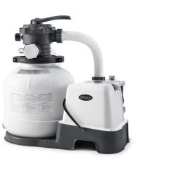 Combiné Groupe De Filtration à Sable 6 M³/h + Stérilisateur Au Sel QX2100 - Intex
