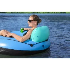 Bouée Gonflable Avec Appui Tête Bestway Lounge Luxe Ø 119cm -Piscine Soldes 18400414 3