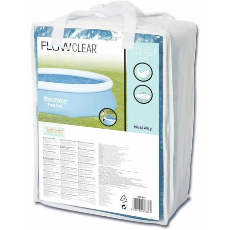 Bestway Bâche Solaire Pour Piscines, Housse Diamètre 289cm Pour Ø305 Cm Fast Set™ 4 Bestway Bâche Solaire Pour Piscines, Housse Diamètre 289cm Pour Ø305 Cm Fast Set™ – Image 2