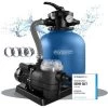 Pompe Filtre à Sable Max. 11.000 L/h Avec Pré-filtre XXL Piscine Nettoyage Eau 1 Pompe Filtre à Sable Max. 11.000 L/h Avec Pré-filtre XXL Piscine Nettoyage Eau -Piscine Soldes 18476989 1