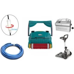 Robot De Piscine Dolphin 2001 Vintage Avec Chariot - Fond Parois Ligne D'eau 9 Robot De Piscine Dolphin 2001 Vintage Avec Chariot - Fond Parois Ligne D'eau -Piscine Soldes 18576194 3