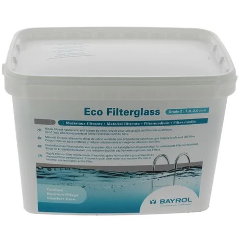 Charge Filtrante Piscine - Eco Filterglass - 1-3 Mm - 20 Kg De Bayrol 3 Charge Filtrante Piscine - Eco Filterglass - 1-3 Mm - 20 Kg De Bayrol
