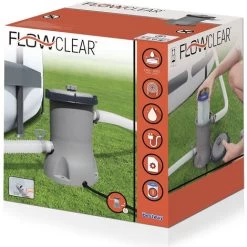 Pompe à Filtre 2.006 L/h - Pisicne Bestway Filtration - Pompe + Cartouche Incluse -Piscine Soldes 18623913 4
