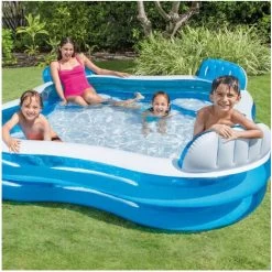 INTEX Piscine Gonflable Avec 4 Sieges Pour Enfant Et Famille - 2,29x2,29x0,66m 7 INTEX Piscine Gonflable Avec 4 Sieges Pour Enfant Et Famille - 2,29x2,29x0,66m -Piscine Soldes 18640836 3