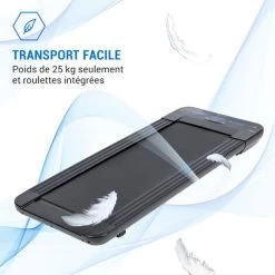 Workspace Go Tapis De Course 350W 0,8 - 6 Km/h - Noir -Piscine Soldes 18745000 3