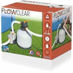Pompe Filtre à Sable Bestway Flowclear™ 5.678 L/h - Avec Adaptateur 10 Pompe Filtre à Sable Bestway Flowclear™ 5.678 L/h - Avec Adaptateur -Piscine Soldes 18812166 4