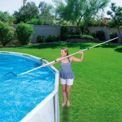 Kit Nettoyage Piscine Bestway - Brosse Aspirateur Écumeur Manche Filet Piscine Skimmer 8 Kit Nettoyage Piscine Bestway - Brosse Aspirateur Écumeur Manche Filet Piscine Skimmer -Piscine Soldes 18812208 2