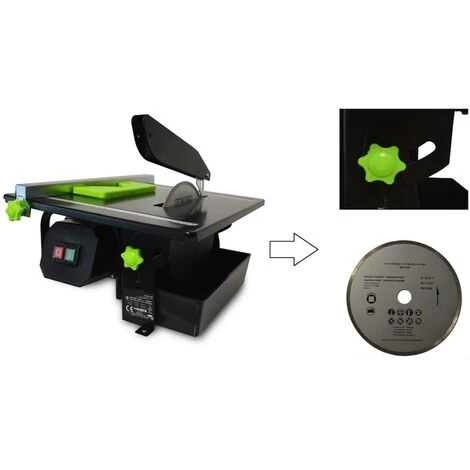 Coupe Carrelages électrique 600W - Lame 180mm 3 Coupe Carrelages électrique 600W - Lame 180mm