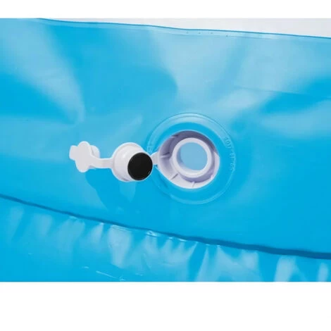 BESTWAY Piscine Gonflable De Luxe Pour Enfant Et Famille - Bleu - 3 Boudins - 305x183x56 Cm 5 BESTWAY Piscine Gonflable De Luxe Pour Enfant Et Famille - Bleu - 3 Boudins - 305x183x56 Cm – Image 3