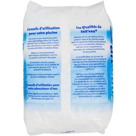Sel Pour Traitement De L'eau De Piscine Sac De 25kg 4 Sel Pour Traitement De L'eau De Piscine Sac De 25kg – Image 2