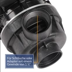 Pompe Pour Systèmes De Filtration à Sable IPX5 Eau Piscine Au Choix 400W (de) 9 Pompe Pour Systèmes De Filtration à Sable IPX5 Eau Piscine Au Choix 400W (de) -Piscine Soldes 19766227 3