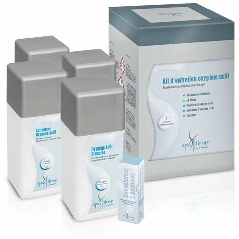 Kit Complet De Produits Pour Le Traitement à L'oxygene Actif - Bayrol - Kit Spa Oxygene Actif 3 Kit Complet De Produits Pour Le Traitement à L'oxygene Actif - Bayrol - Kit Spa Oxygene Actif