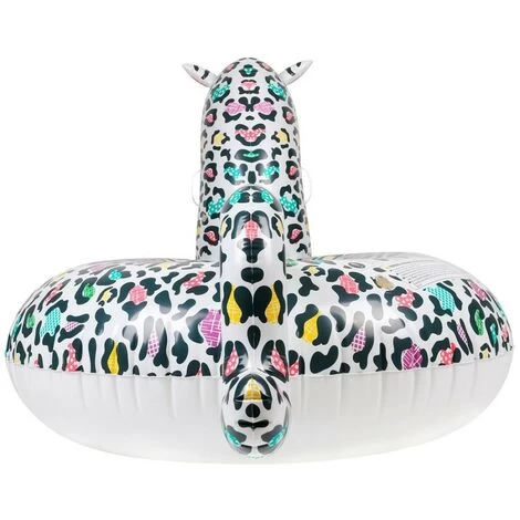 Bouée Gonflable XXL Chevauchable, Piscine & Plage, Flotteur Deluxe - Léopard 150x150x105cm 6 Bouée Gonflable XXL Chevauchable, Piscine & Plage, Flotteur Deluxe - Léopard 150x150x105cm – Image 4