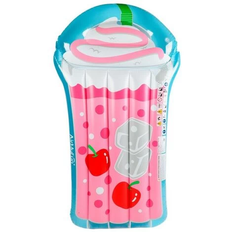 Matelas Gonflable D'Eau Géant, Ultra Confort, Pour Piscine & Plage - Smoothie 185 X 100 Cm 3 Matelas Gonflable D'Eau Géant, Ultra Confort, Pour Piscine & Plage - Smoothie 185 X 100 Cm