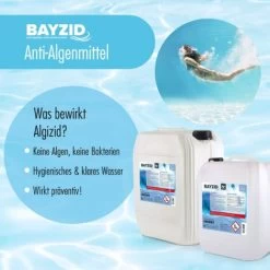 4 X 5 Litre BAYZID Anti-algues -Piscine Soldes 2579351 4