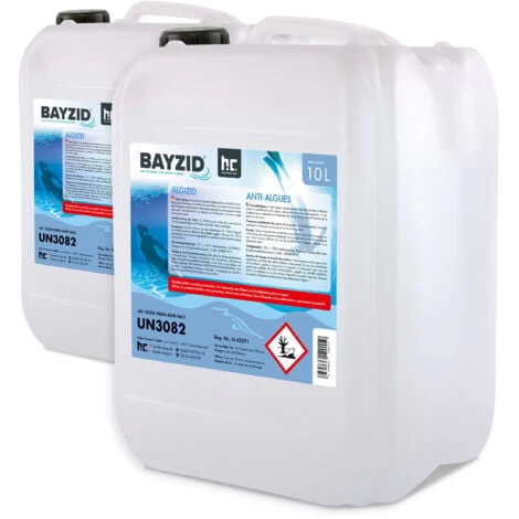 2 X 10 Litre Bayzid Anti-algues 3 2 X 10 Litre Bayzid Anti-algues